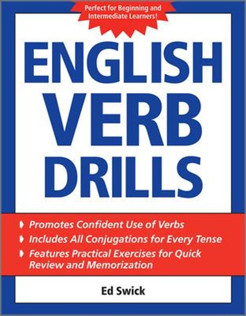 English Verb Drills Paperback Ed Swick