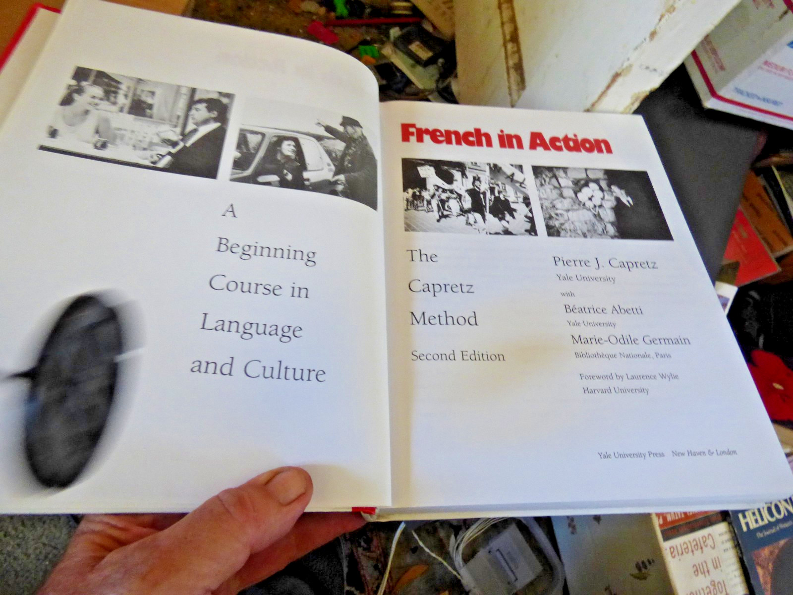 Rare Full Set French in Action: Course in Language and Culture: The Capretz GOOD