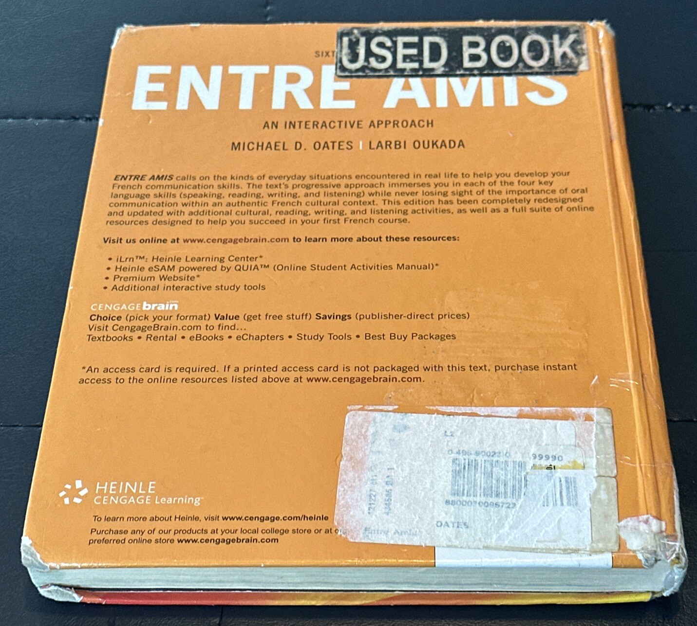 World Languages Ser.: Entre Amis by Larbi Oukada and Michael Oates (2012,…
