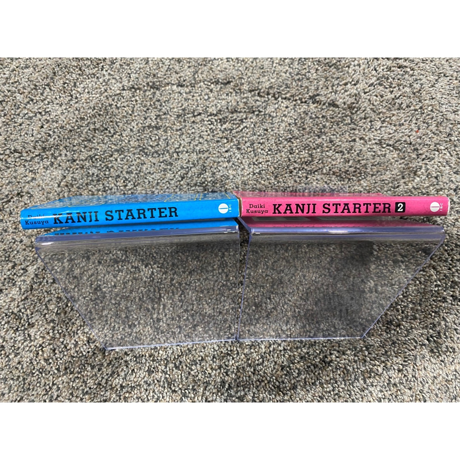 Kanji Starter 1 & 2 Daiki Kusuya Japanese Language Learning Books Set IBC
