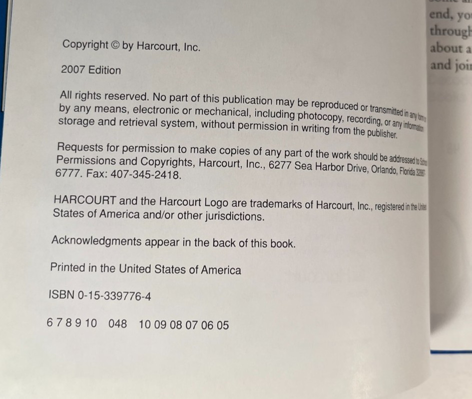 Harcourt Trophies Grade 1 Complete Set 5 books 0153397772 Leveled Reader 2005 VG