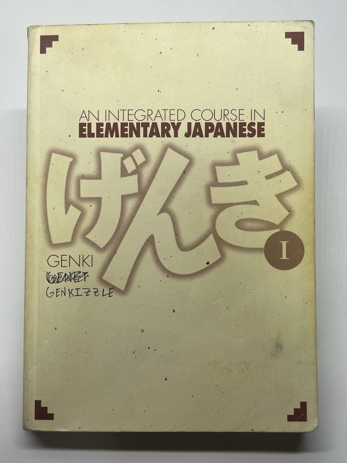 Genki I: An Integrated Course in Elementary Japanese