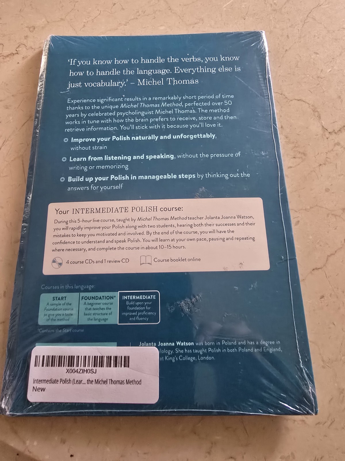 Michel Thomas Method Intermediate Polish Language Course Audio CD Box Set