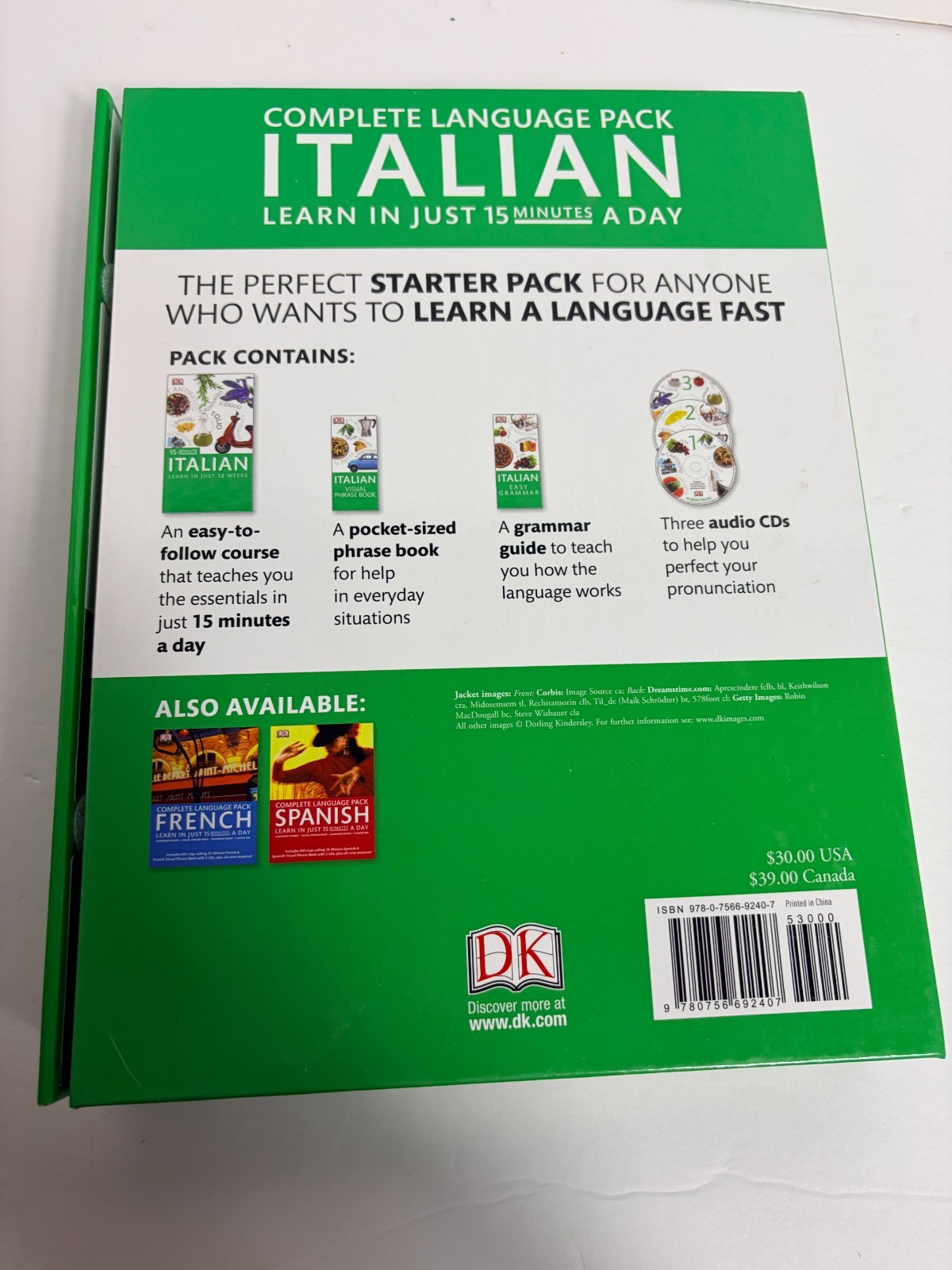 Complete Language Pack Ser.: Learn in Just 15 Minutes a Day by Dorling…