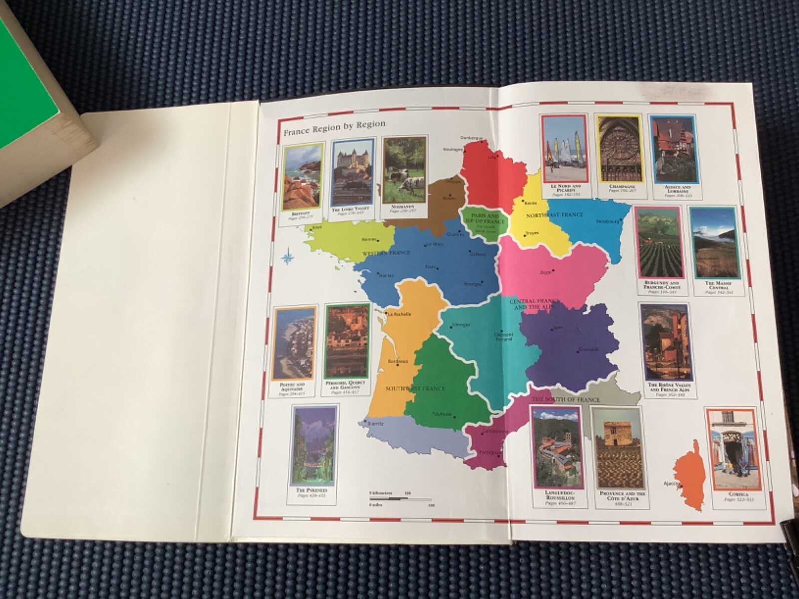 France Travel Guide French Dictionary Learn Speak Study Read Language 3 Book Lot