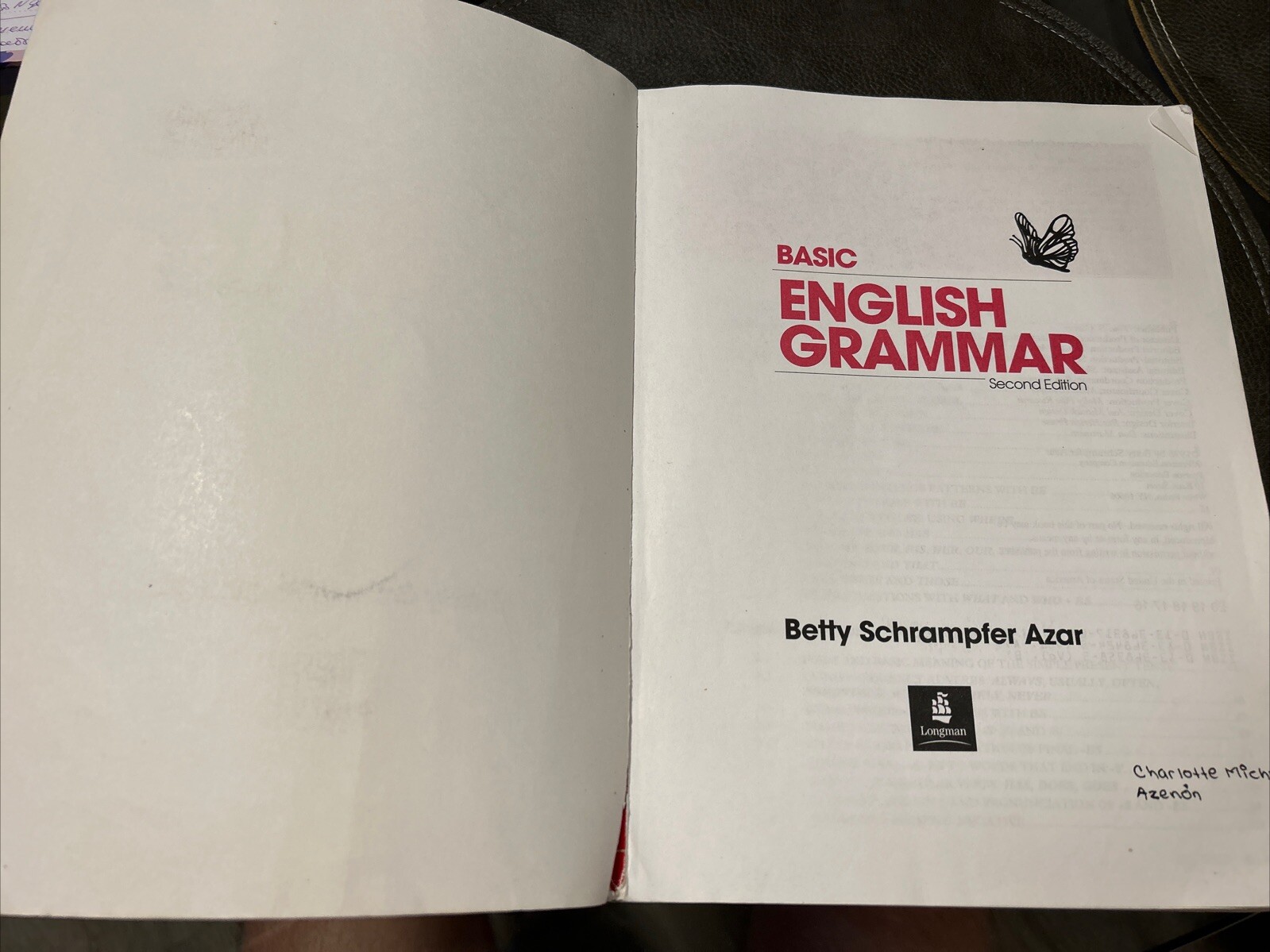 Basic English Grammar Ser.: Basic English Grammar by Betty Schrampfer Azar