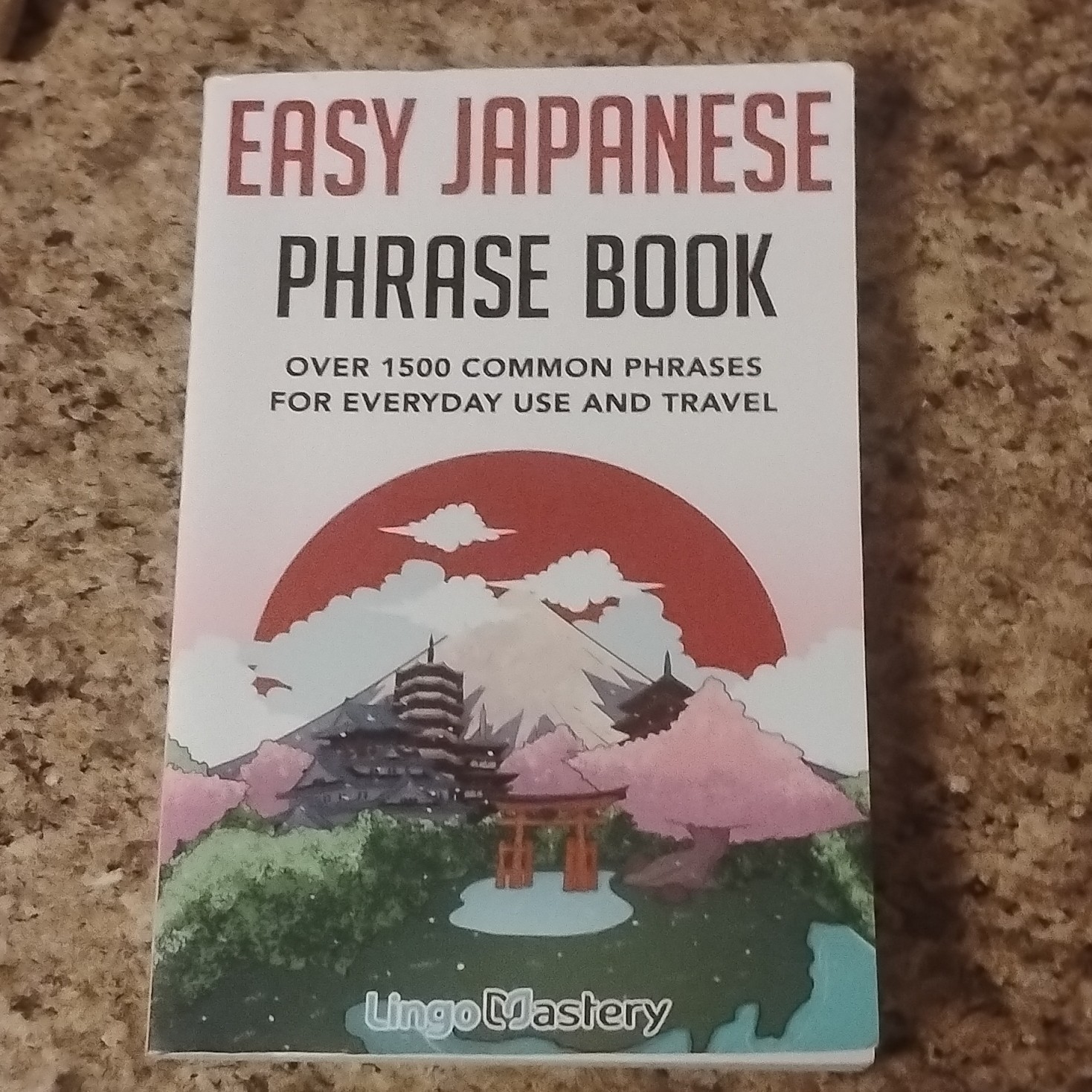 Easy Japanese Phrase Book by Lingo Mastery, 1500+ Phrases, Japanese-English