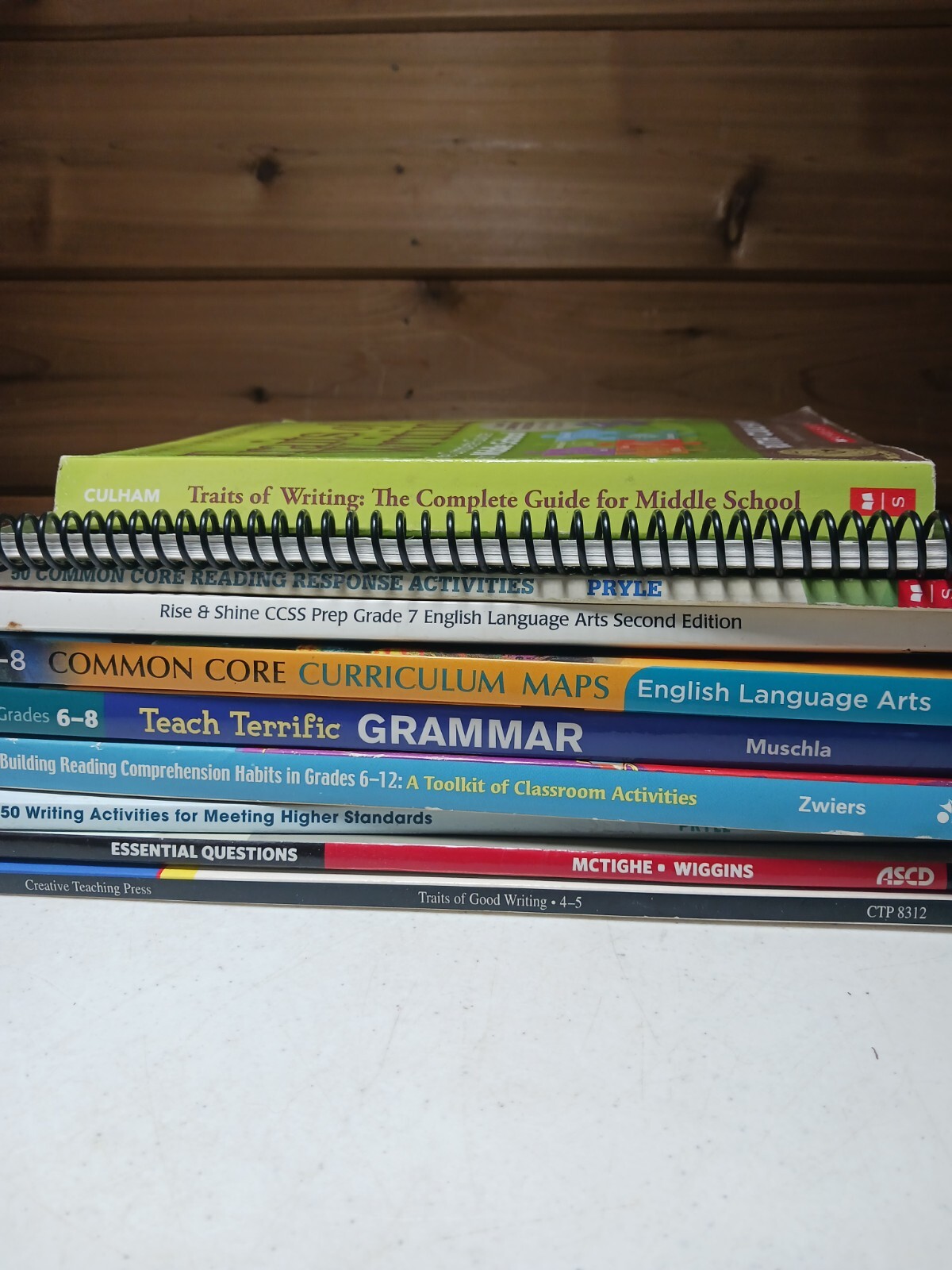 Lot of 10 Teaching Grammar Writing Middle School Activity Ideas Books Literature