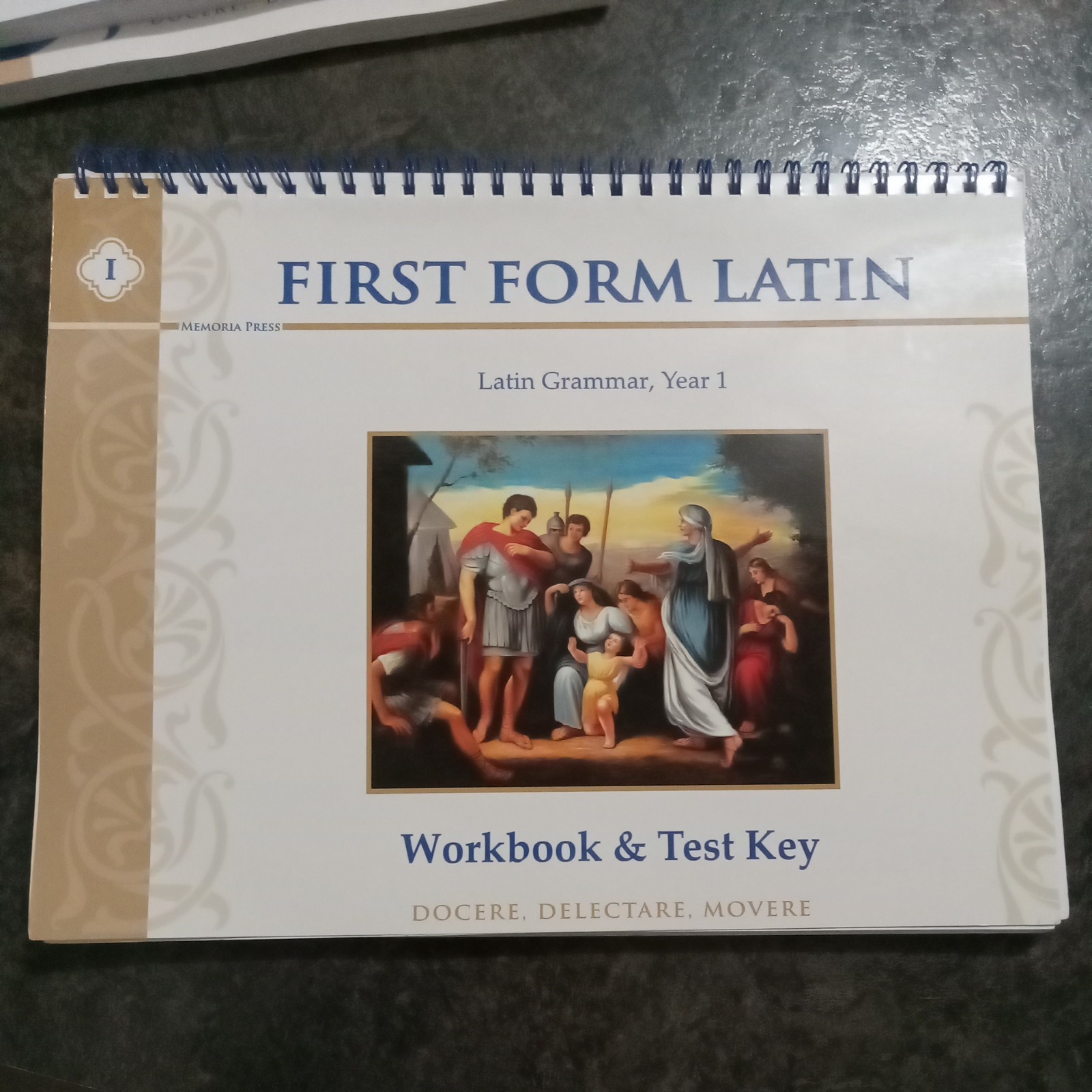 Memoria Press First Form Latin Set,TM, Wb & Test Key, Quizzes&Tests, DVDs