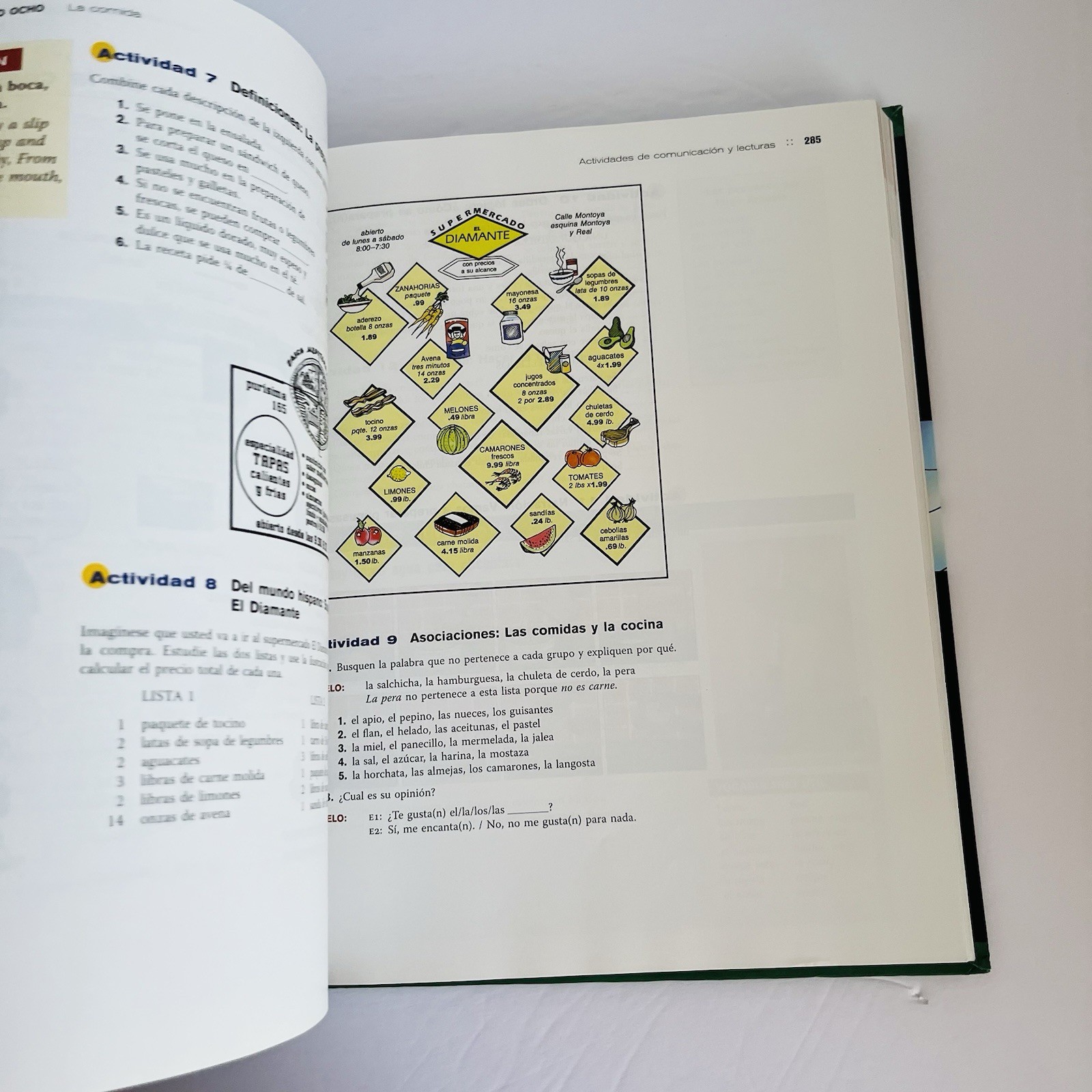 Dos Mundos 7th Edition Hardcover Spanish Textbook McGraw Hill College Text HC