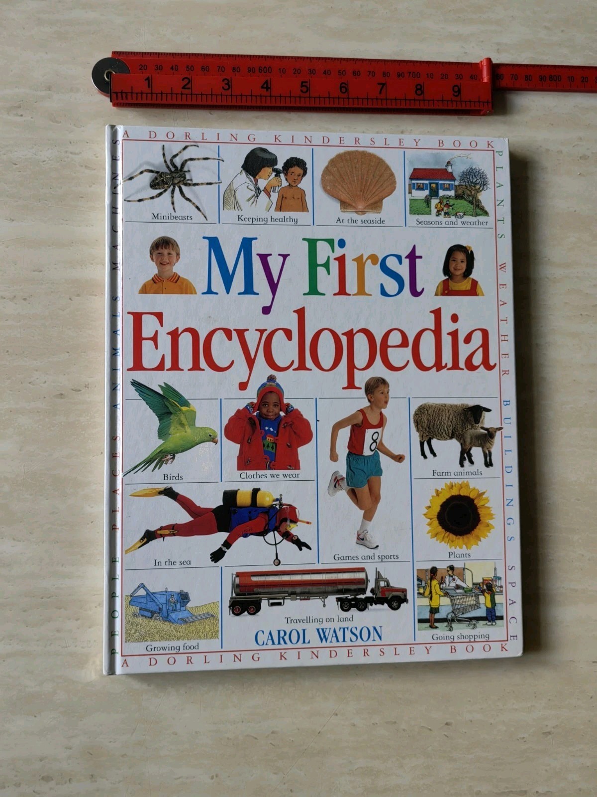 Vintage 1993 My First Encyclopedia By Carol Watson VGC Harback Book Kids Picture