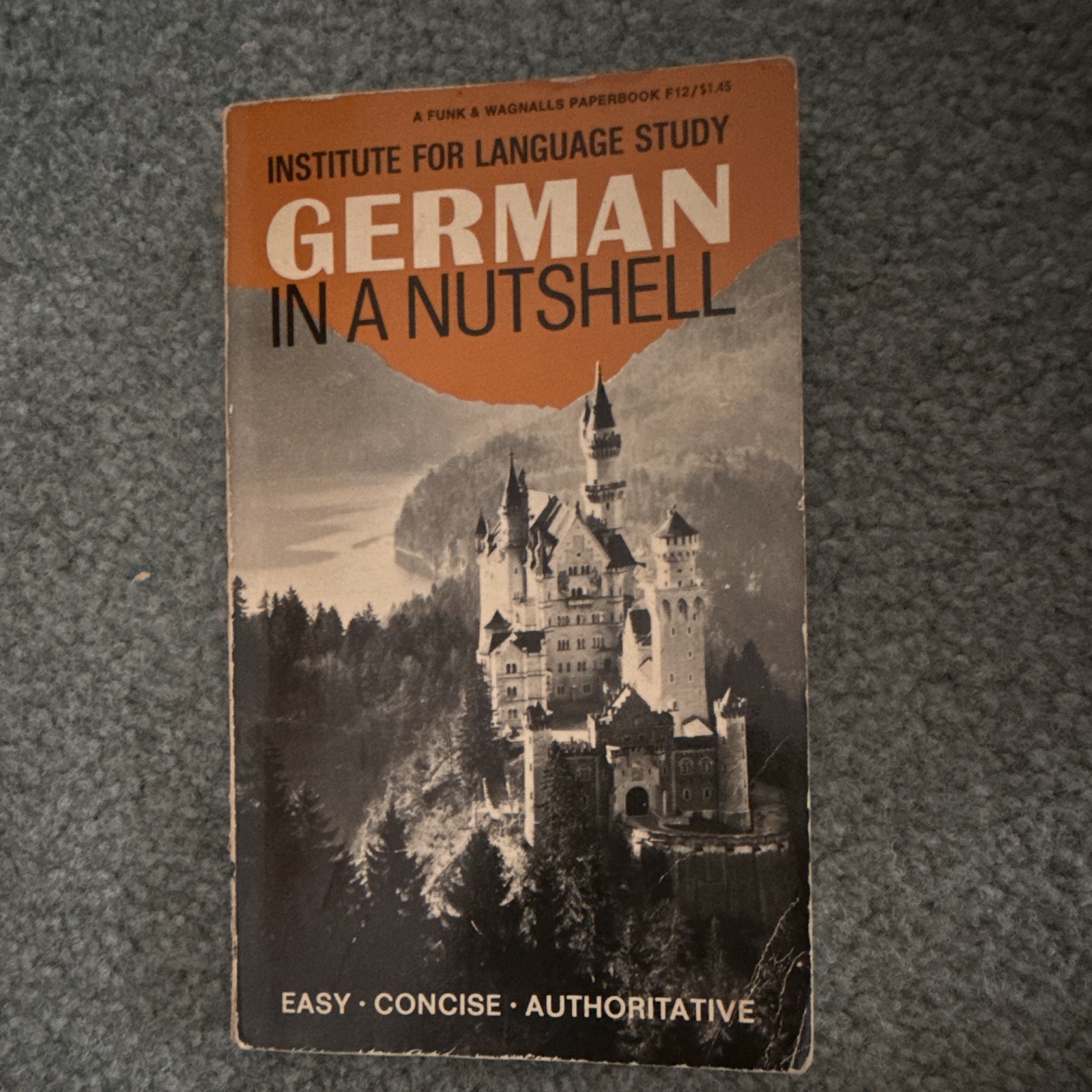 Institute for Language Study German in a Nutshell Paperback 1958