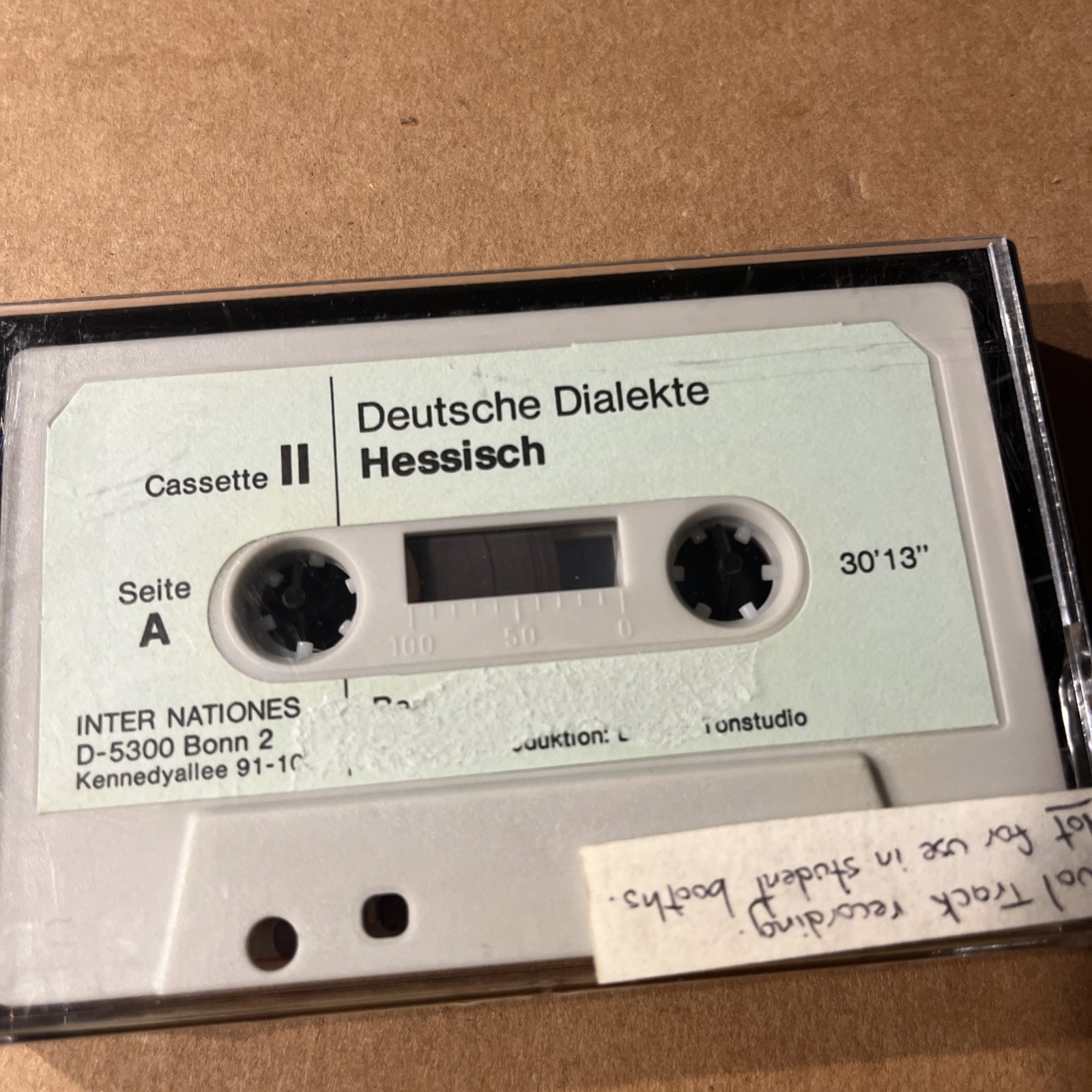 Deustsche Dialekte Cassettes 1 ~ 4 7 & 8 ( 6 in total )