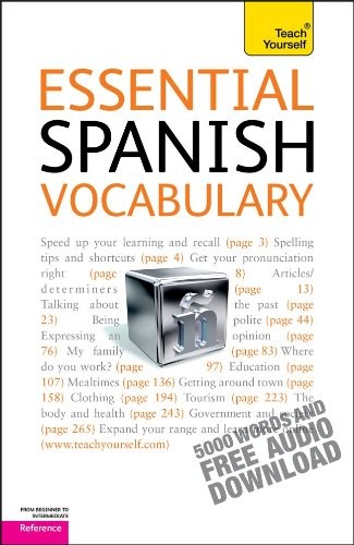 ESSENTIAL SPANISH VOCABULARY: A TEACH YOURSELF GUIDE By Mike Zollo **Excellent**