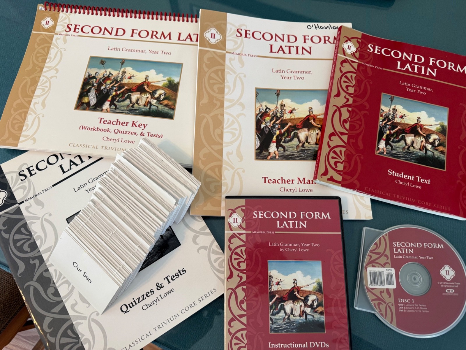 Memoria Press Second Form Latin Set Year Two