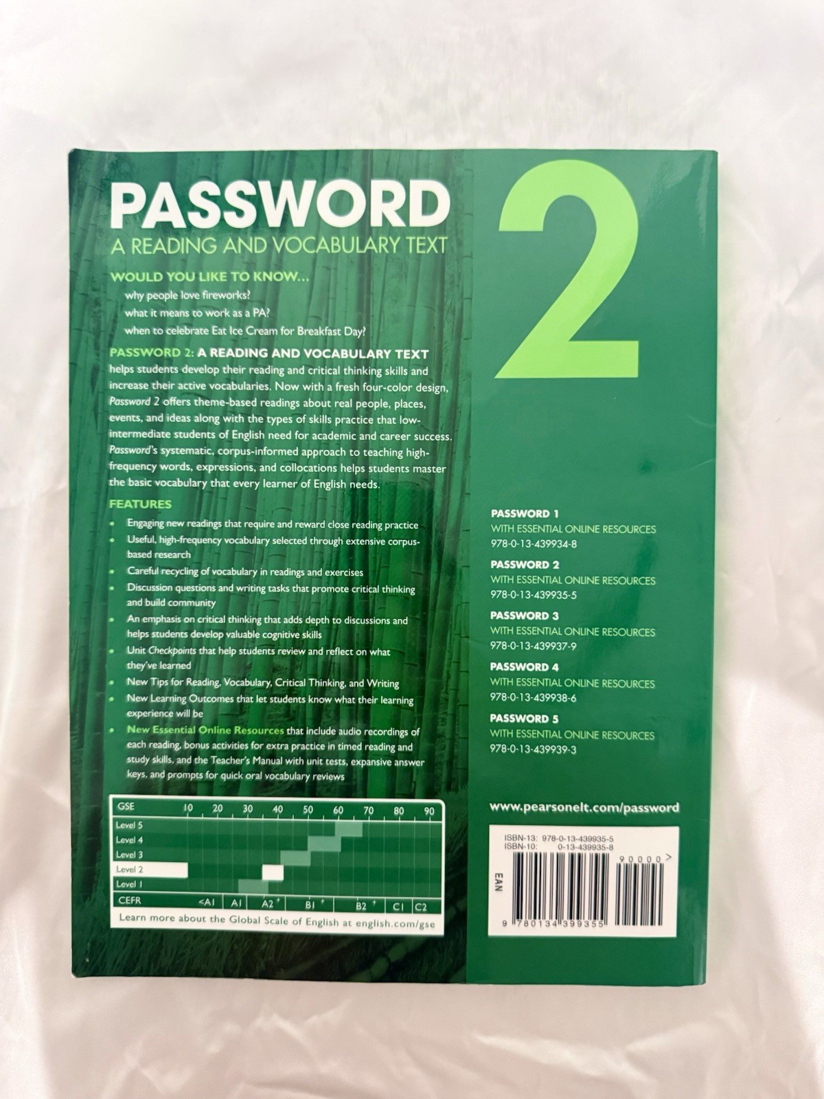 Pearson Password 2 Third Edition Paperback with Online Resources