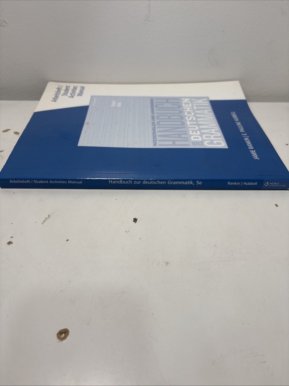 Handbuch Zur Deutschen Grammatik by Jamie Rankin and Larry Wells 2010 5th Ed