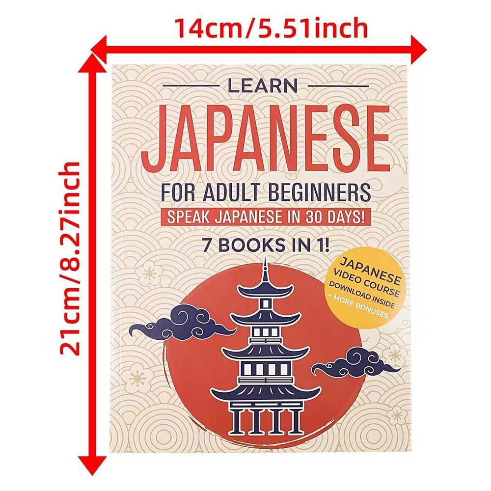 Adult Beginners Learn Japanese 7 Books in 1 Speak 30 Days