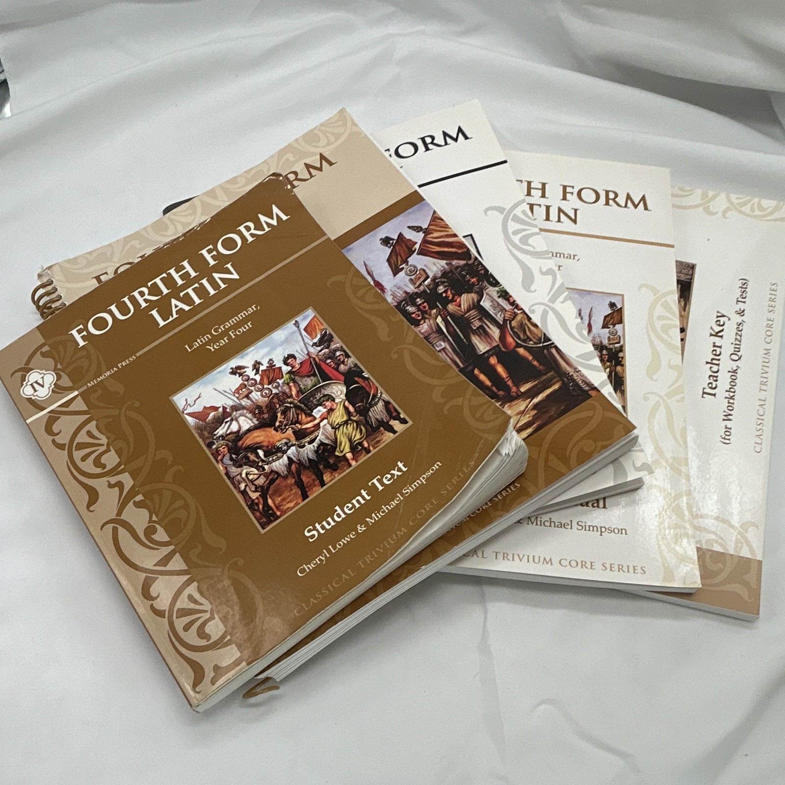 Memoria Press Fourth Form Latin Year 4 Set A1 Beginner Spiral Bound 2003