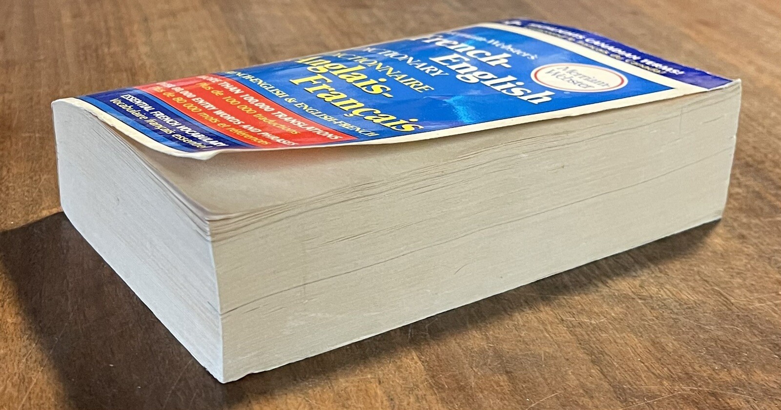 Merriam-Webster’s French-English Dictionary by Merriam-Webster (2000, Trade…