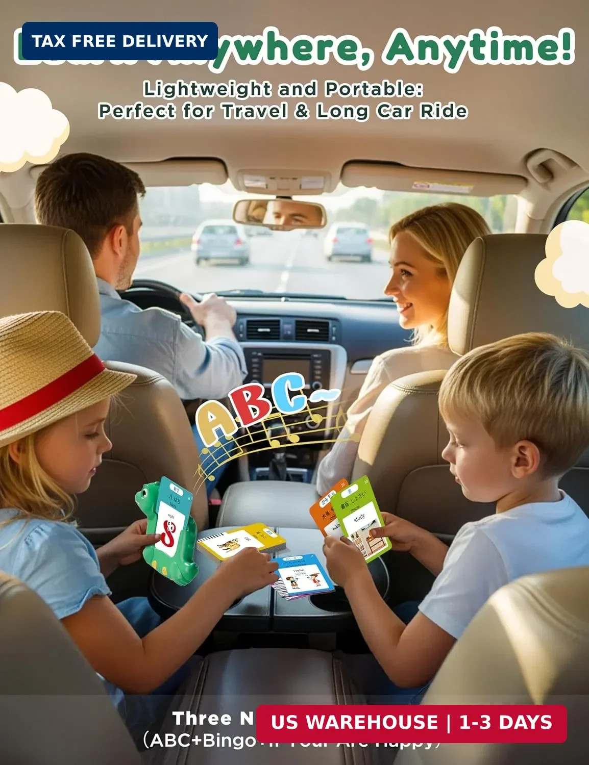 Japanese and English Talking Flash Cards for Kids, 510 Sight Words Bilingual Lea