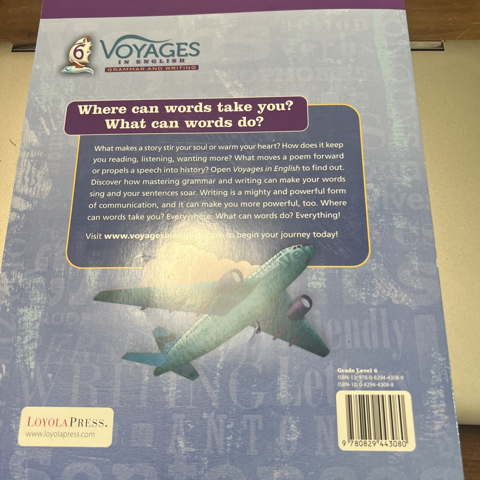 Loyola Press, Voyages in English 6 Grammar and Writing , Practice Book