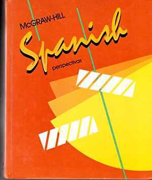 McGraw-Hill Spanish perspectivas – Hardcover, by Schmitt Conrad J – Acceptable r
