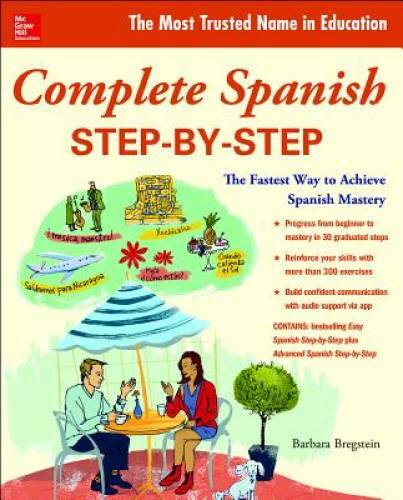 Complete Spanish Step-by-Step (NTC Foreign Language) – Paperback – GOOD