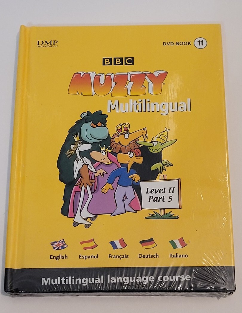 Muzzy BBC Multilingual Language Course For ChildrenDVD Book 11 Level 2 Pt 5