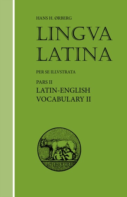 Lingua Latina – Latin-English Vocabulary by Hans H. Ørberg PAPERBACK (LATIN)