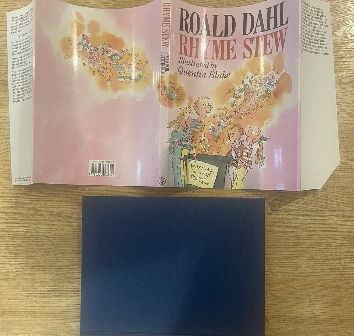 Rhyme Stew by Roald Dahl Vintage first edition Hardback. Author Of Matilda BFG
