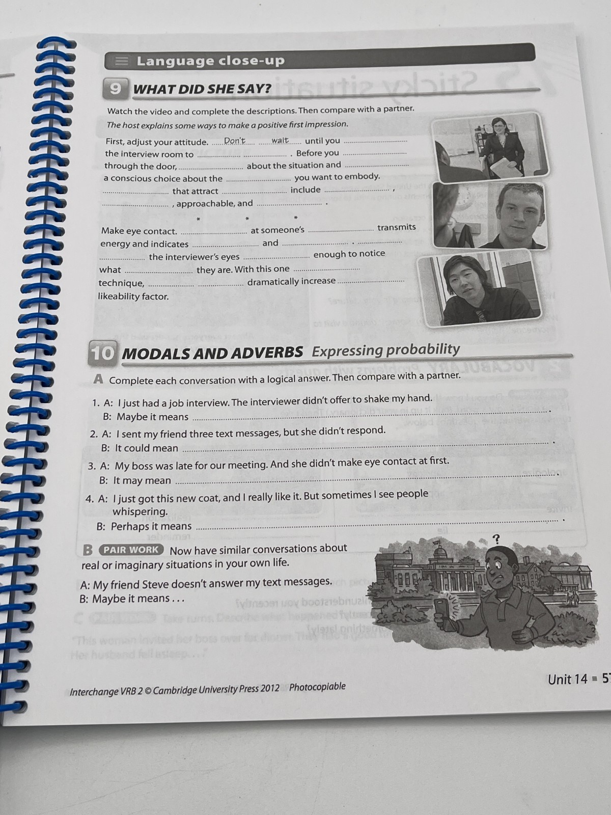 Cambridge Interchange 2 – Teacher, Workbook & Video Resource – 4th Edition