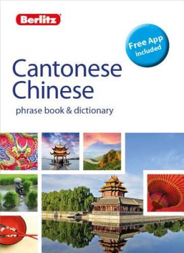Berlitz Phrase Book Dictionary Cantonese Chinese(Bilingual dictionary) – GOOD
