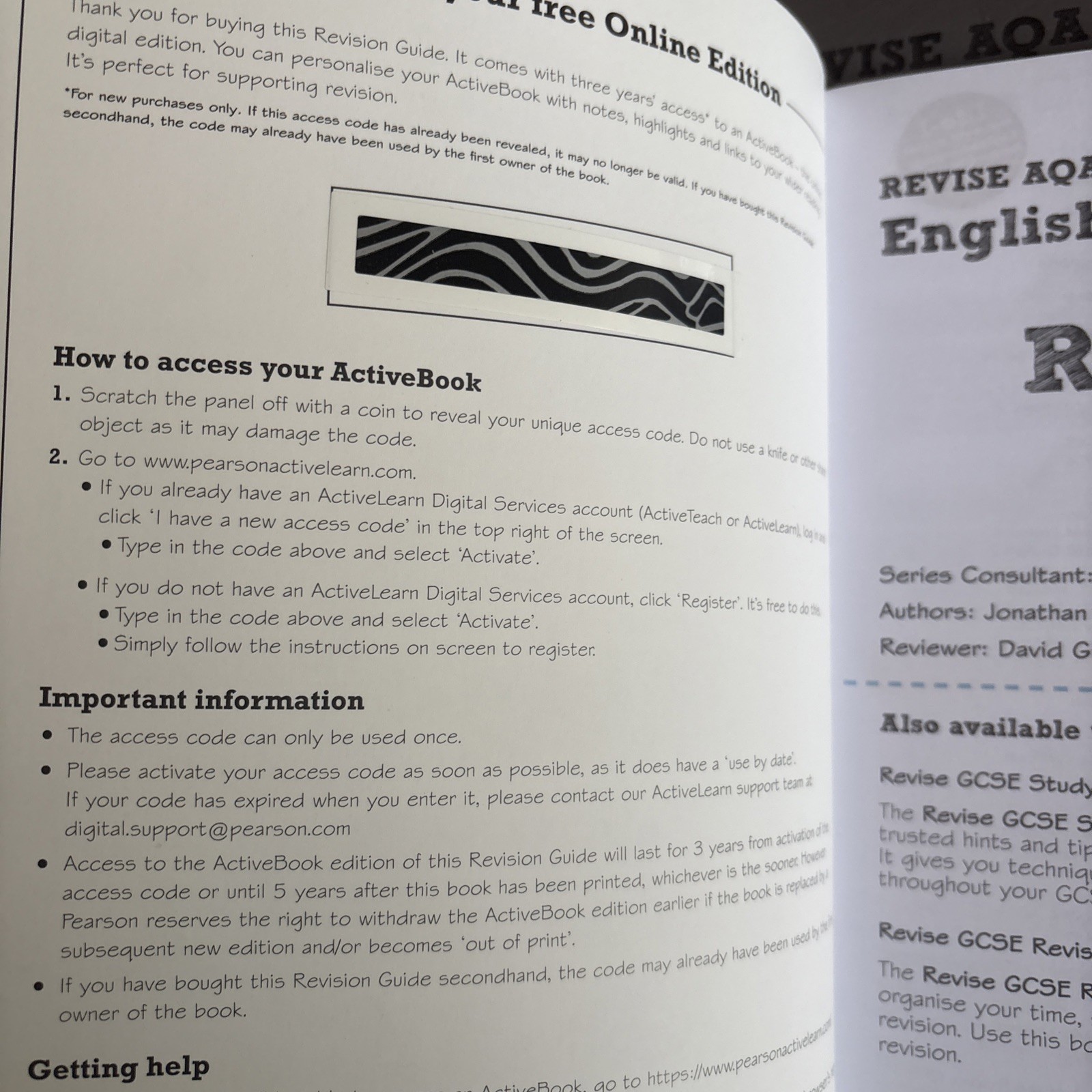 Revise AQA GCSE (9-1) English Language Revision Guide: with FREE online edition