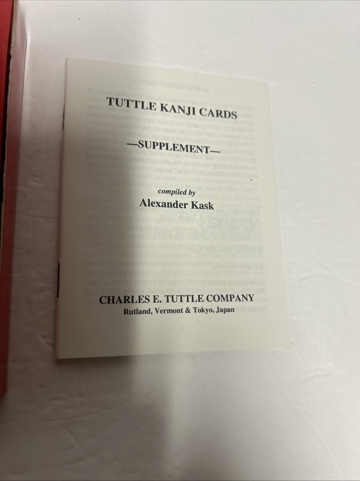 Kanji Cards The First 440 Knaji By Tuttle Publishing Alexander Kask New