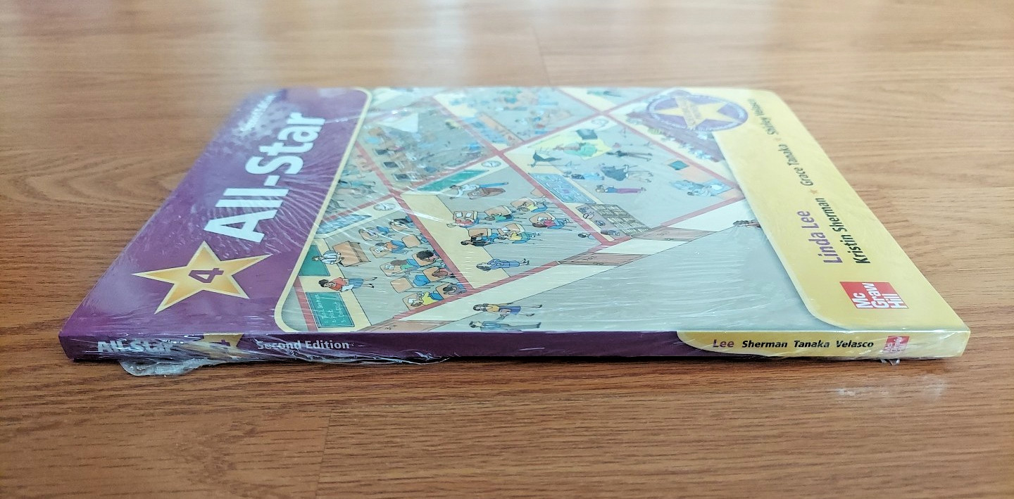 All-Star Level 4 Second Edition by Linda Lee Book with CD-ROM Included Brand New