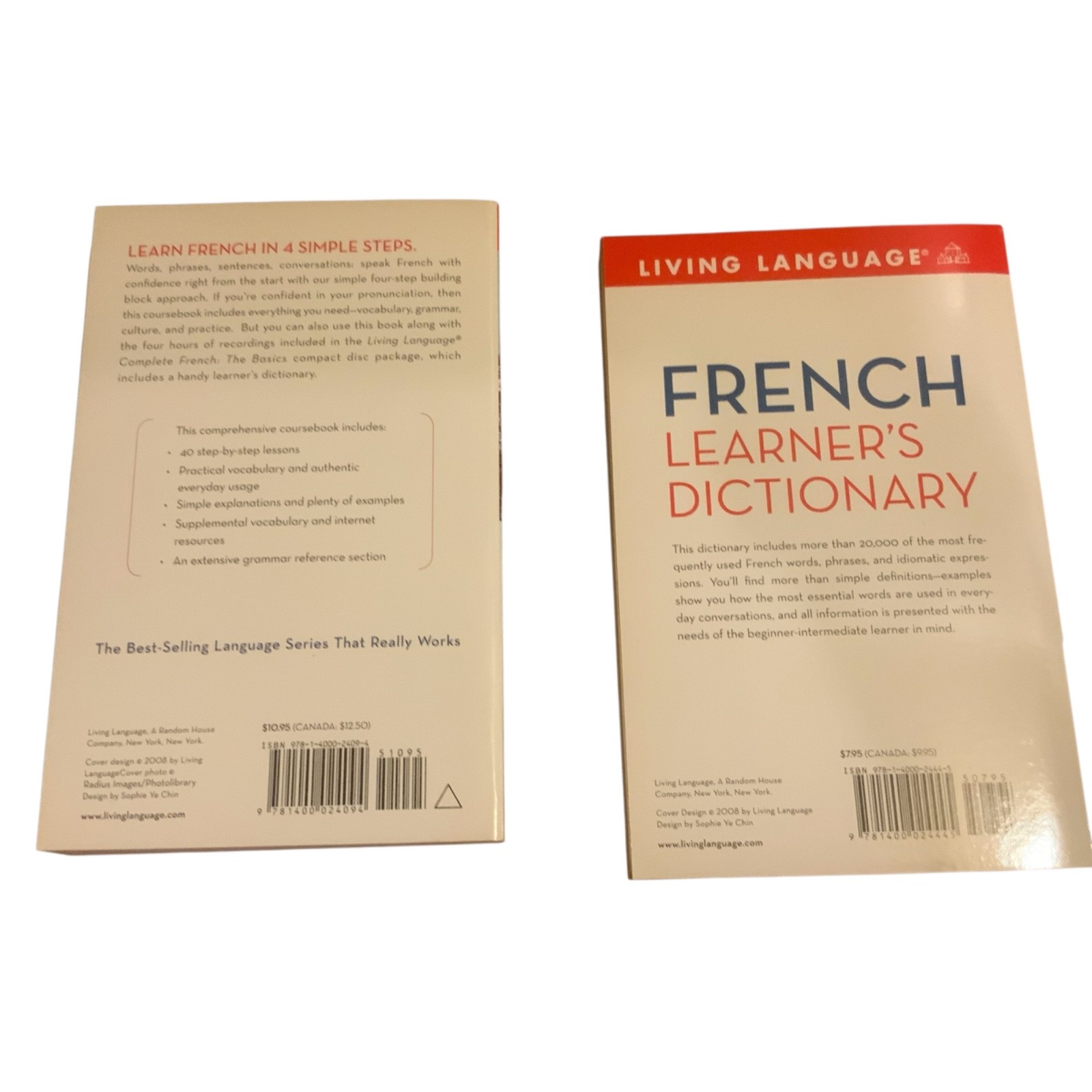 Complete Courses : French : Learn in 4 Simple Steps! by Living Language