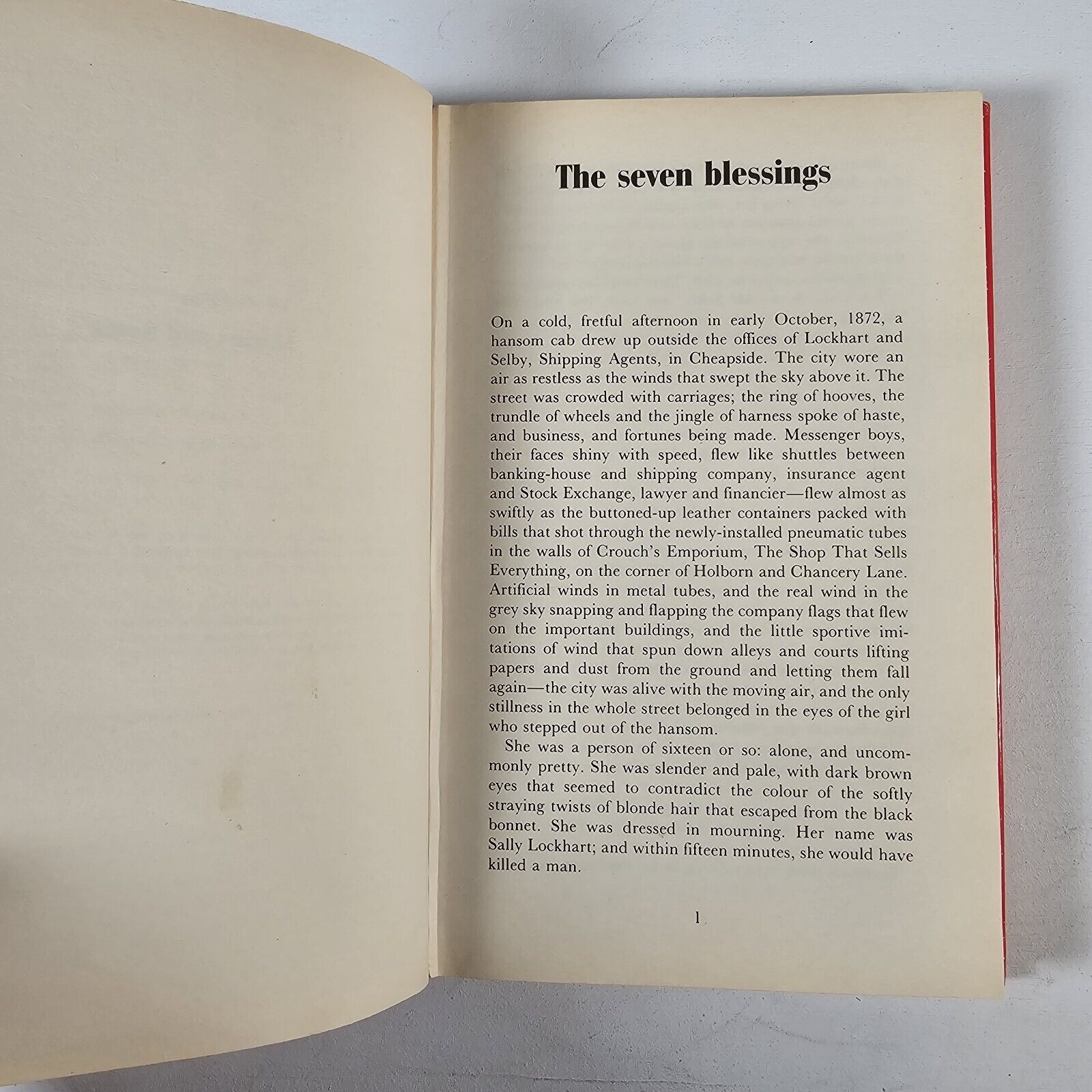 The Ruby in the Smoke by Philip Pullman (Hardcover, 1985) First Edition
