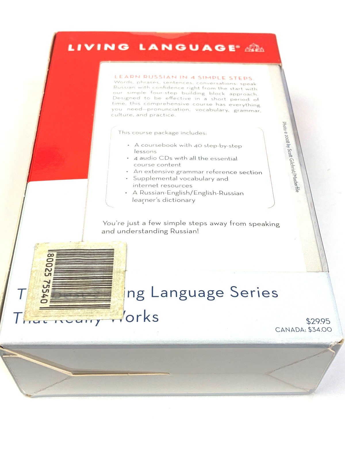 LIVING LANGUAGE; Complete Russian Course: the Basics (Book and CD Set).