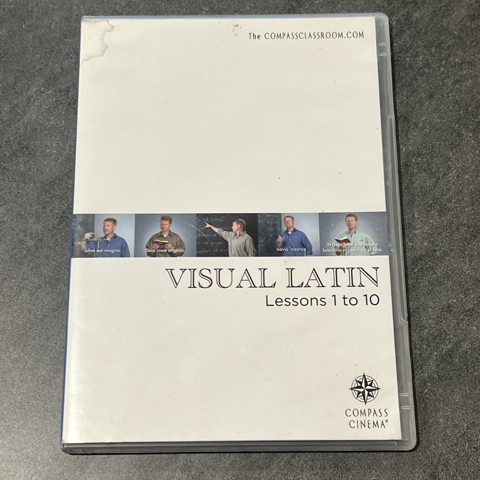 Visual Latin 1 : Lessons 1 to 10 Only – Compass Classroom DVD