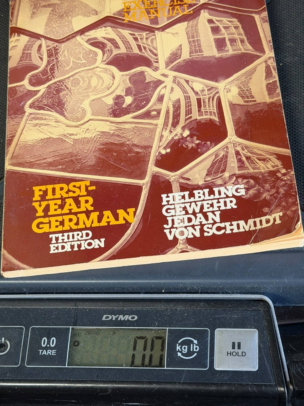 First-Year German: Lab Manual-Exercise Manual Vintage Book (3rd edition-1983)