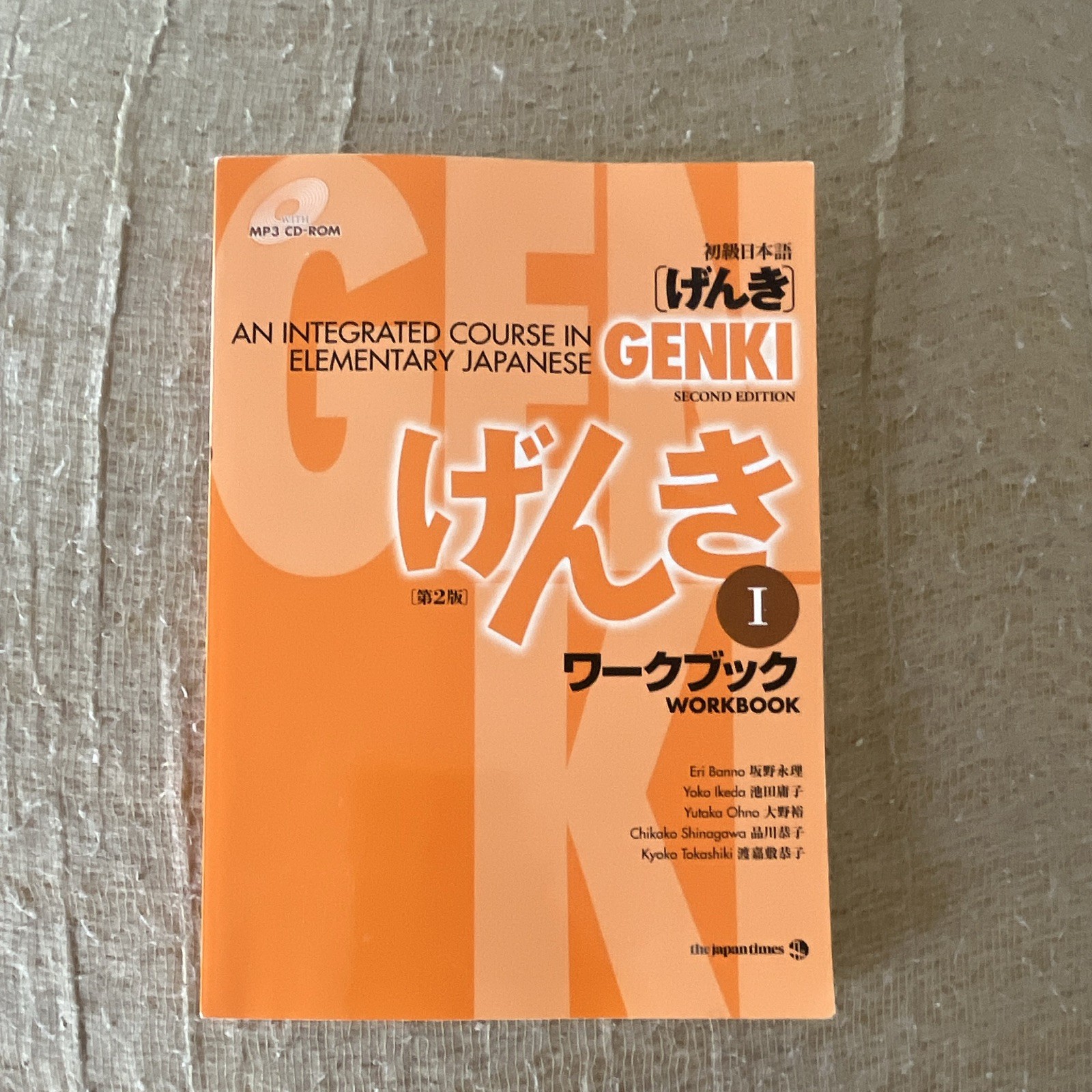The Japan Times Genki I Workbook Paperback 2nd Edition with MP3 CD-ROM
