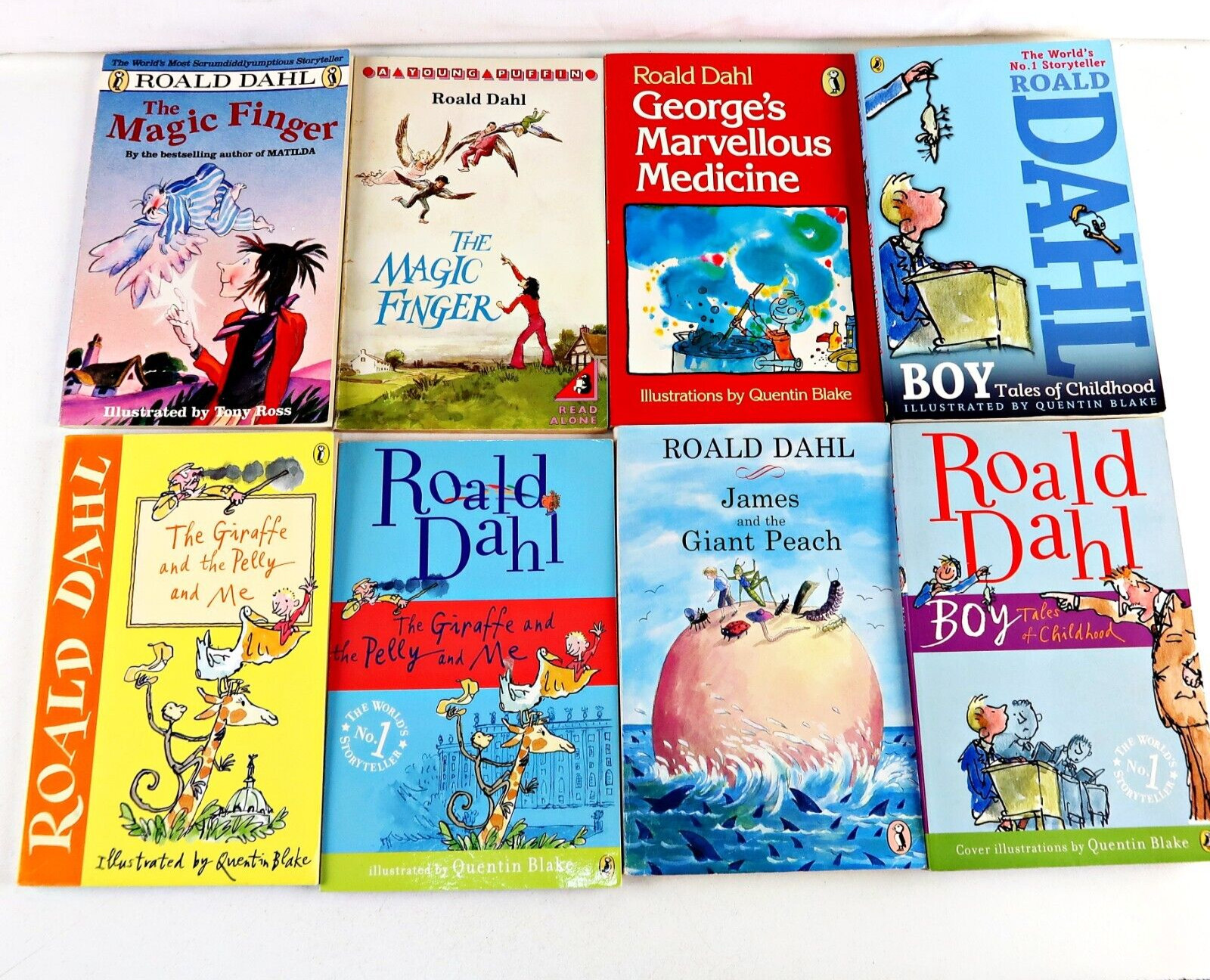 Roald Dahl – Bulk Lot Of 38 Books – Mixed Titles – Various Conditions – Children