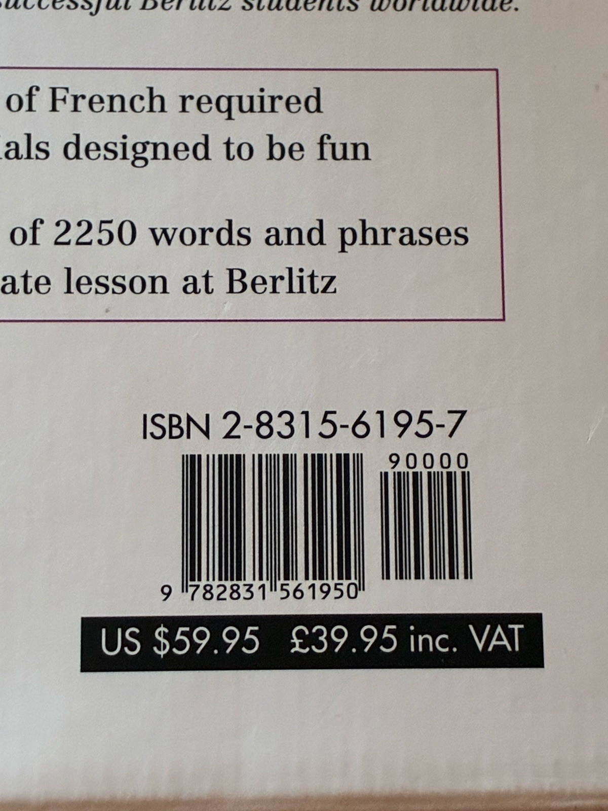 Complete Berlitz Audio Cassettes Teach yourself French Today New Other