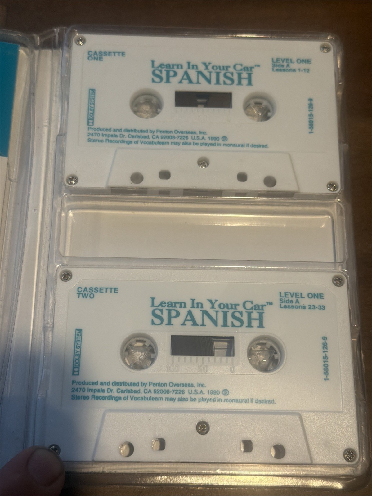 Learn In Your Car Spanish Level One by Henry N. Raymond Cassette Box Set