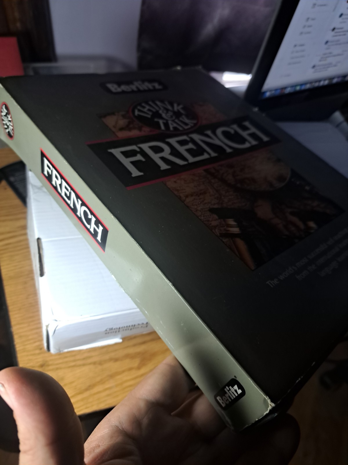 1996 Berlitz Think and Talk French Complete Set Gently Used
