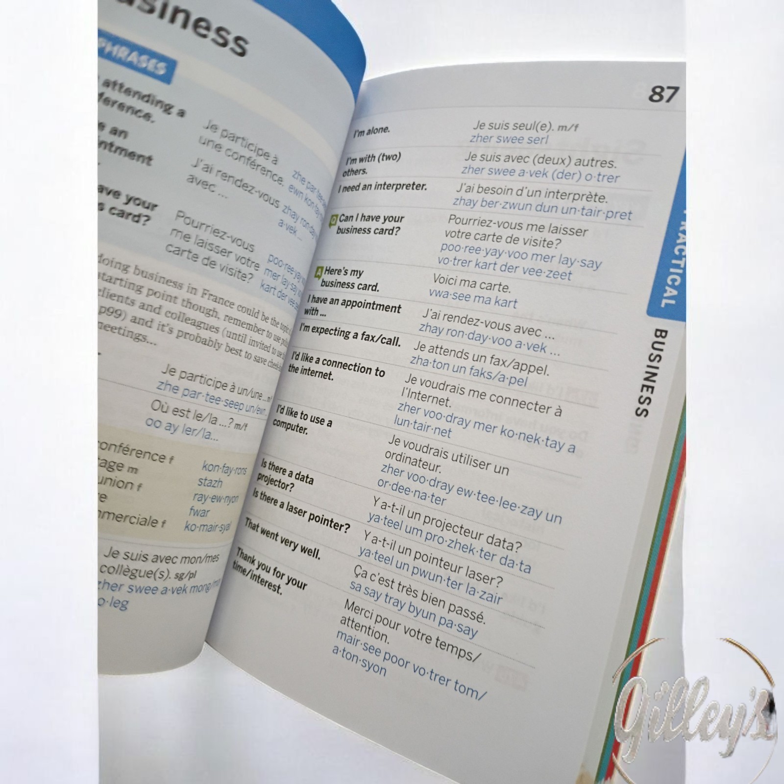 Learn French Phrasebook & Dictionary Pocket Guide France Travel & More
