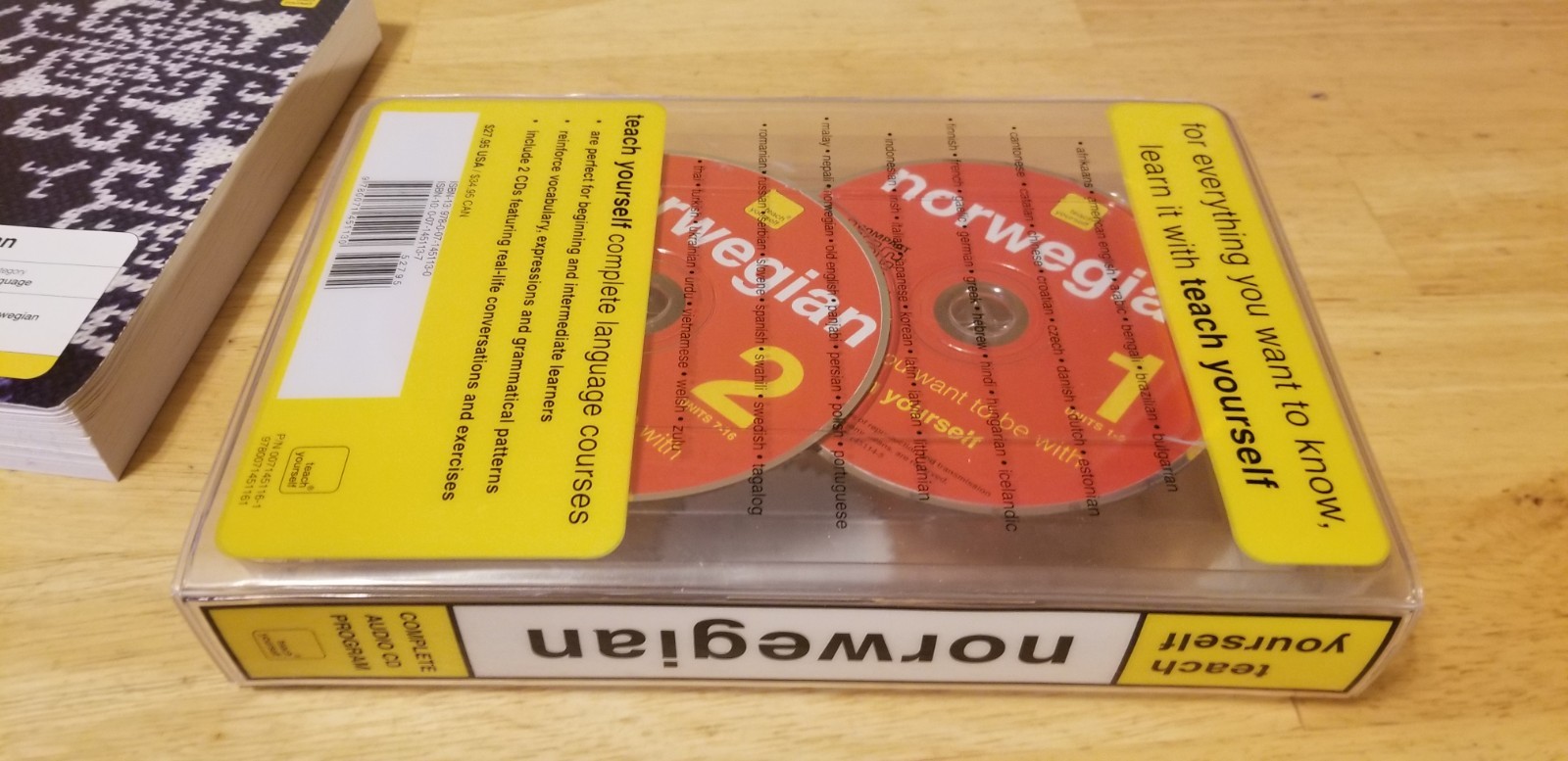 Norwegian Language Course Audio CD Teach Yourself Illustrated Course Book