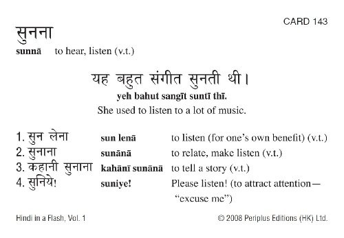 Hindi in a Flash Kit Volume 1 (Tuttle Flash Cards), Delacy, Richard, New Book
