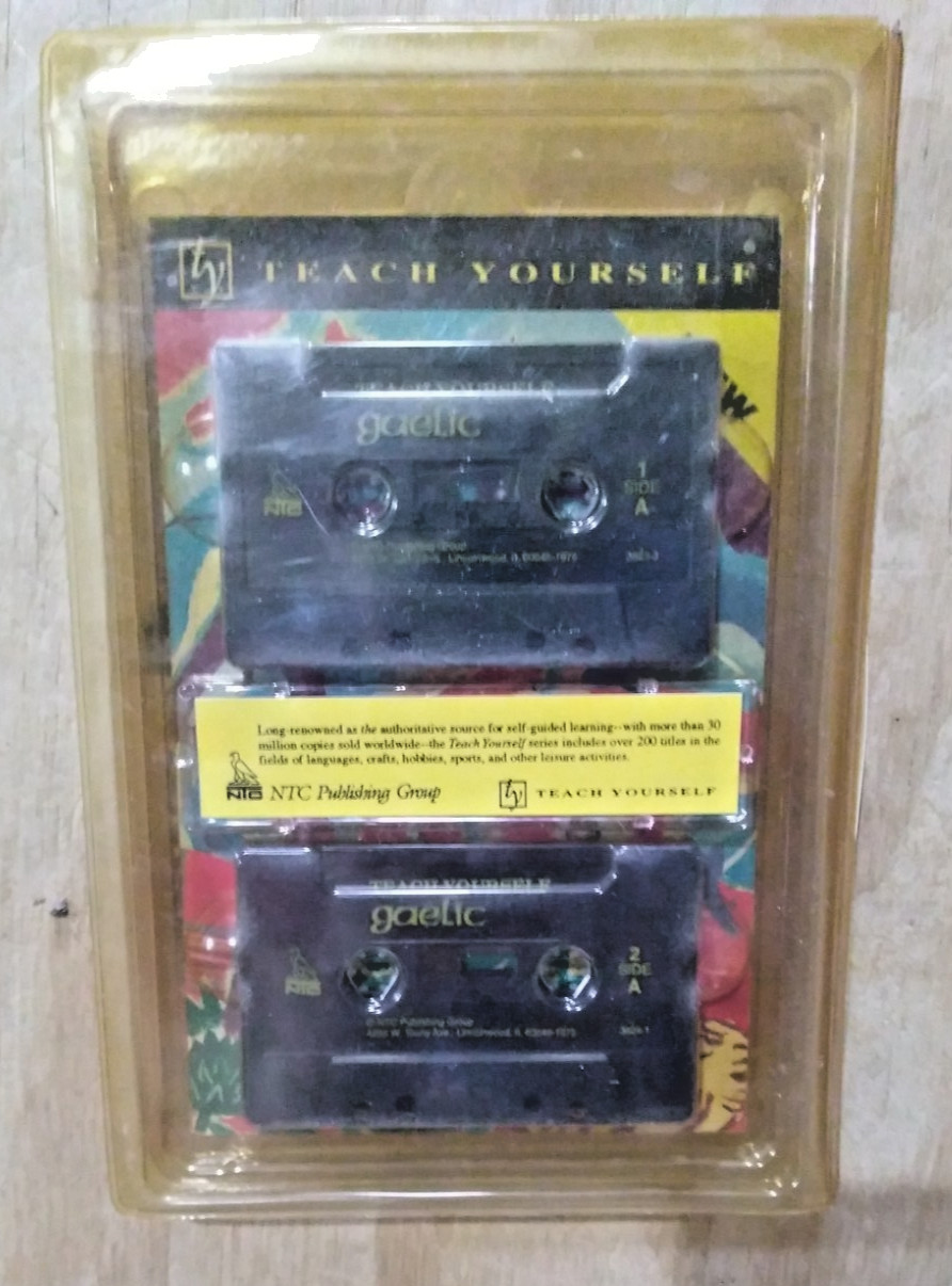 Teach Yourself Gaelic: A Complete Course for Beginners W/Cassettes – USED, AS-IS